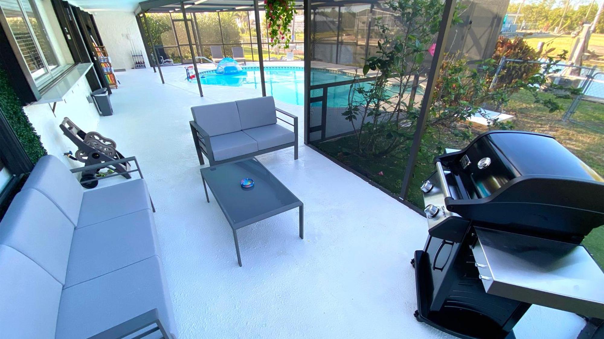 Waterfront Gulf Gateway: Pool/Dock/Grill/Gameroom Fort Myers Exterior photo